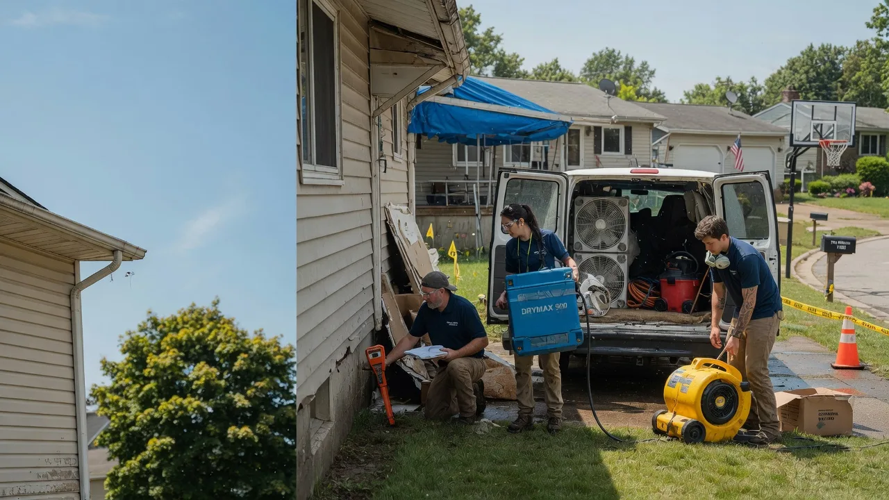 Ceiling Leak Cleanup in Farmington Falls, ME near me